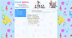 Desktop Screenshot of cocuksarkisi.com