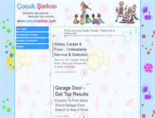 Tablet Screenshot of cocuksarkisi.com